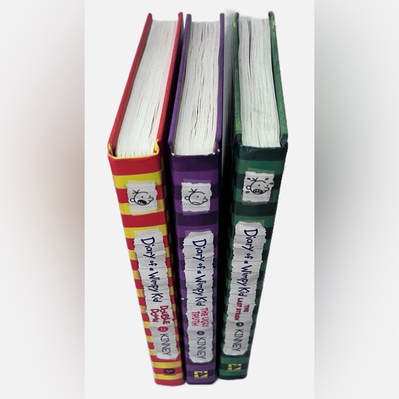 Diary of a Wimpy Kid Hardback Bundle-The Last Straw/The Ugly Truth/Double Down - Picture 13 of 15